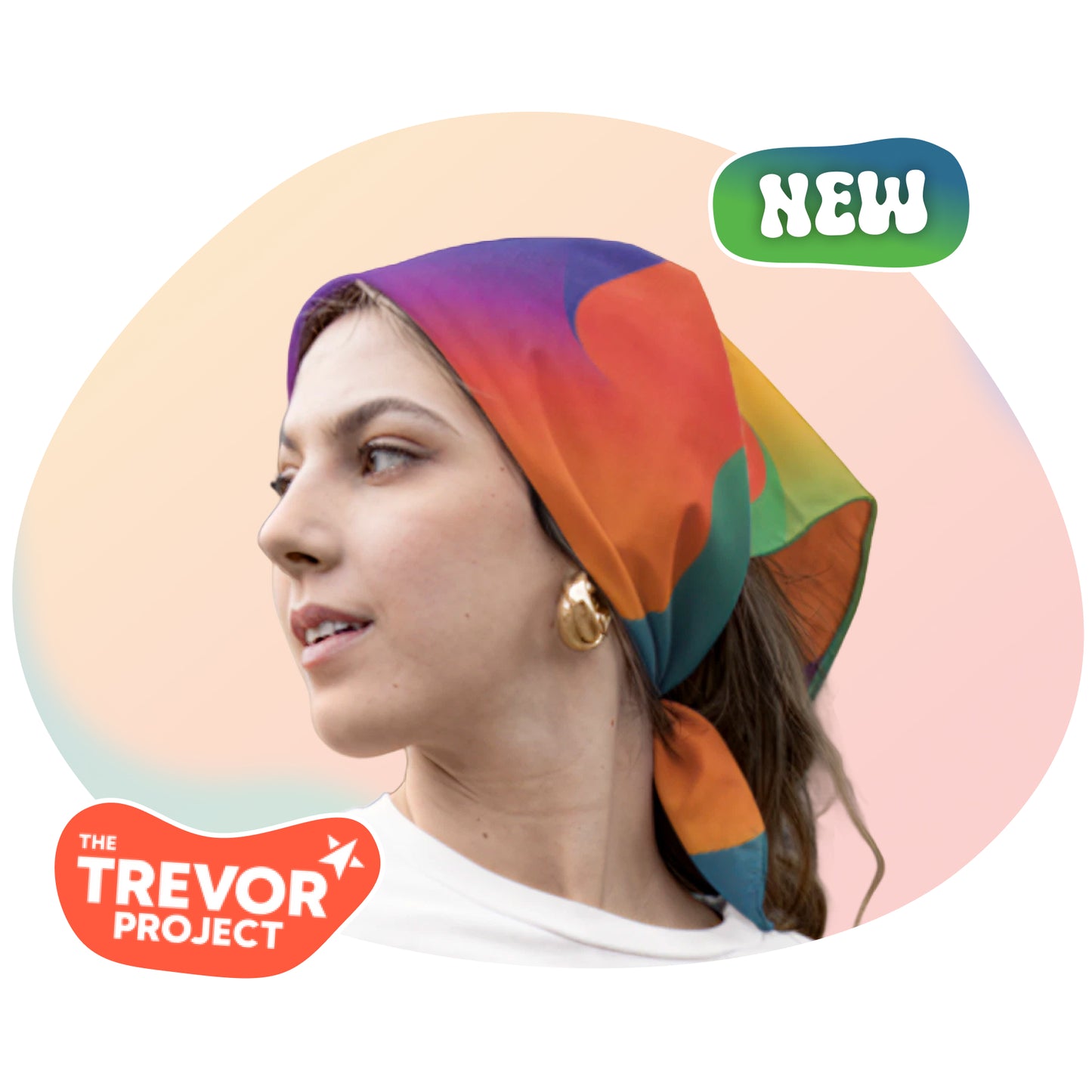 PLUR Pride Bandana