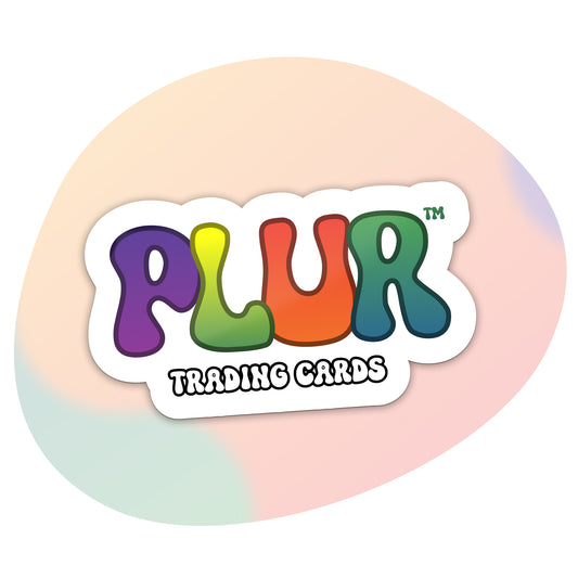 PLUR Trading Cards Sticker
